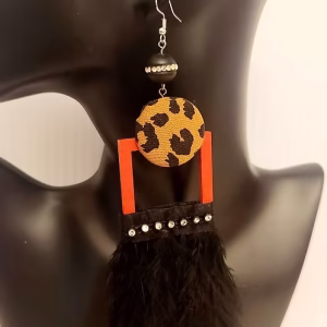 "giving them the blues" detroit earrings (copy)