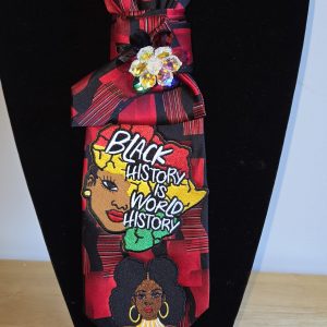 black history tie
